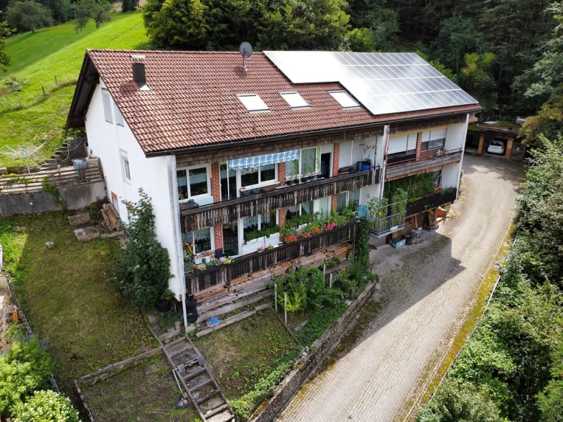 Vorderansicht - Haus kaufen in Bad Peterstal-Griesbach - Ein Mehrfamilienhaus mit ungeahnten Möglichkeiten.