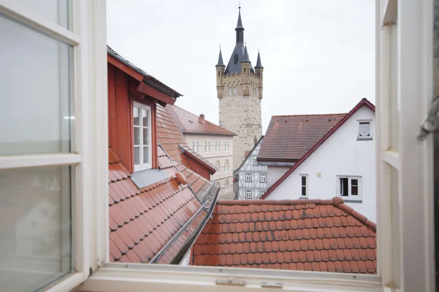 Ausblick - Wohnung kaufen in Bad Wimpfen  - Eine besondere Wohnung in einem Haus mit langer Geschichte!!