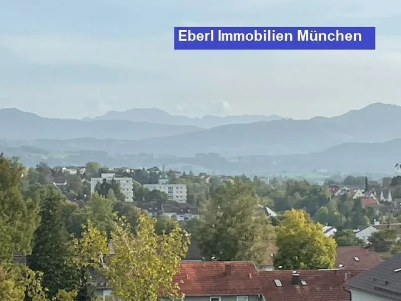 Blick vom Balkon - Wohnung kaufen in Kempten (Allgäu) - Traumhafter Ausblick und wunderschön Wohnen in Kempten im Allgäu.