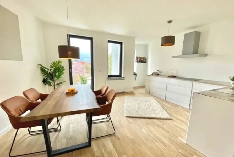 Essbereich - Wohnung kaufen in Markranstädt - KFW Förderung möglich - sanierte Wohnung in Markranstädt nahe des Kulkwitzer See´s