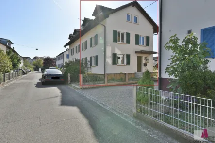Hausansicht - Haus kaufen in Weil am Rhein - Großzügiges Einfamilienhaus im Blumenviertel von Weil am Rhein