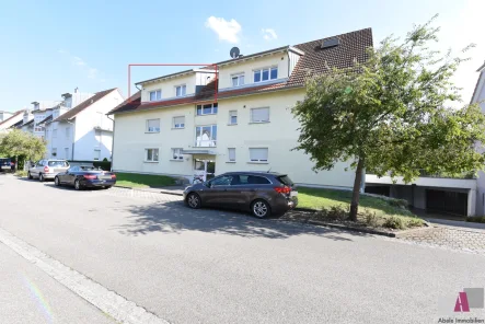 Hausansicht - Wohnung mieten in Weil am Rhein - Sehr helle und großzügige 3-Zimmer-DG-Wohnung im Oberdorf von Haltingen