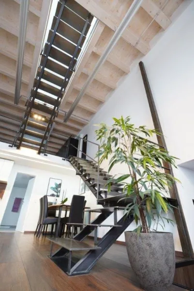 Offenes Wohnen - Wohnung kaufen in Niedereschach - MODERN ART-Loftwohnung mit Dachterrasse. SOFORT BEZUG !!!!!