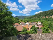 Weitblick zum Dorf und zum Neckar