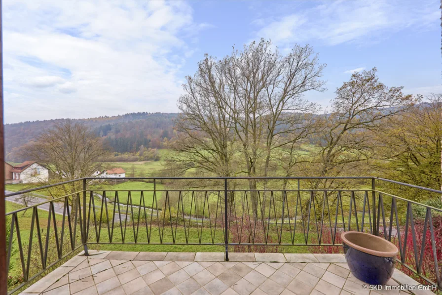 Der Ausblick von Ihrem Balkon