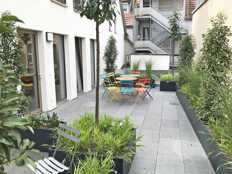 gemeinschaftliche Terrasse