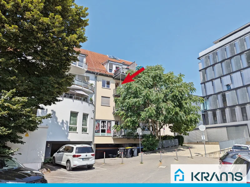 Ansicht - Wohnung kaufen in Reutlingen - City-Wohnung am Albtorplatz!