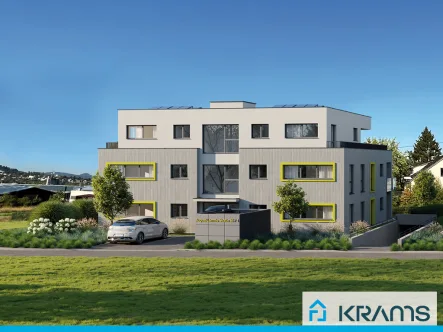 Visualisierung - Wohnung kaufen in Reutlingen - Ihr Lieblingssort für urbanes Wohnen im Grünen!