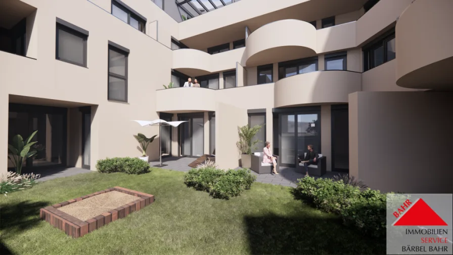 Projektierte Ansicht - Wohnung kaufen in Böblingen - Kompaktes Familienglück mit großem Balkon!