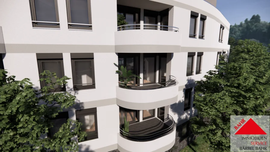 Projektierte Ansicht - Wohnung kaufen in Sindelfingen - Wohnen in zentraler Lage!