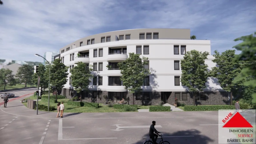 Projektierte Ansicht - Wohnung kaufen in Sindelfingen - Suchen Sie sich Ihren Mieter aus!