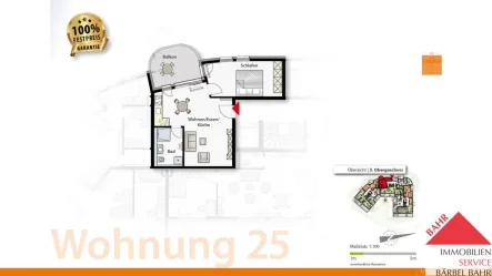 Grundriss - Wohnung kaufen in Sindelfingen - Suchen Sie sich Ihren Mieter aus!