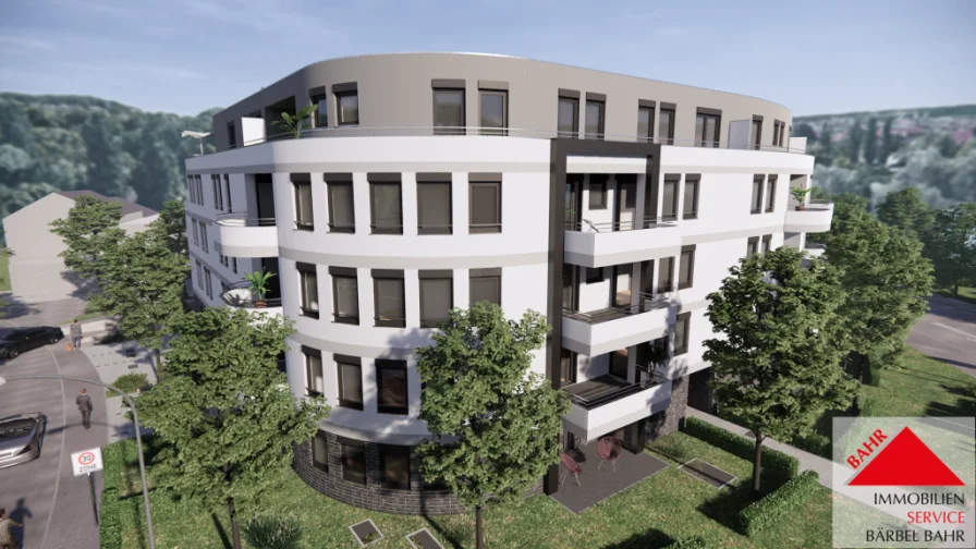 Projektierte Ansicht - Wohnung kaufen in Sindelfingen - 3-Zimmer in zentraler Lage!