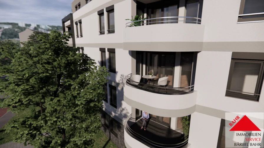 Projektierte Ansicht - Wohnung kaufen in Sindelfingen - Ihre perfekte Kapitalanlage!
