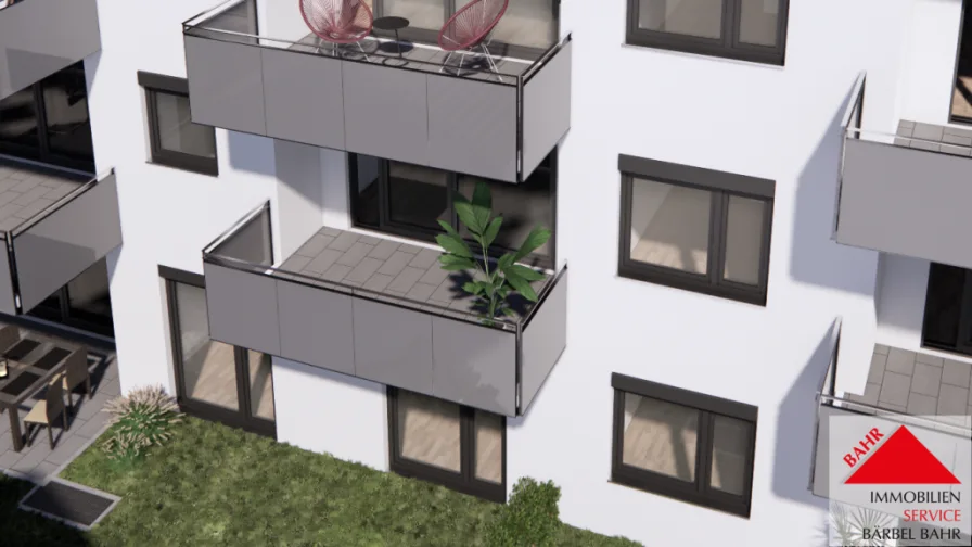 Projektierte Ansicht - Wohnung kaufen in Sindelfingen - Die perfekte Kapitalanlage im Herzen Maichingen´s! 