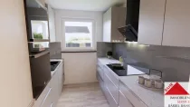 Küchenansicht projektiert