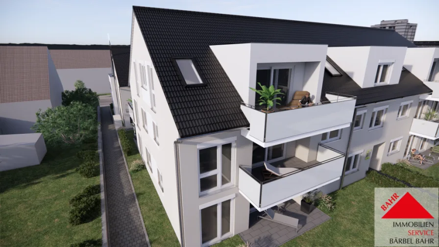 Projektierte Ansicht - Wohnung kaufen in Renningen - Kuschlige 3-Zimmer Wohnung!