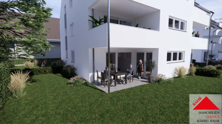 Projektierte Ansicht - Wohnung kaufen in Sindelfingen - Platz für die ganze Familie!