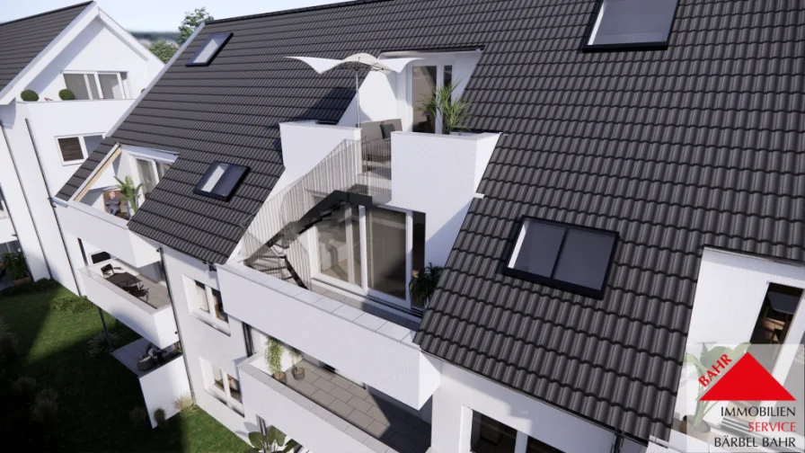 Projektierte Ansicht - Wohnung kaufen in Sindelfingen - Maisonette – (Wohn)-Traum!
