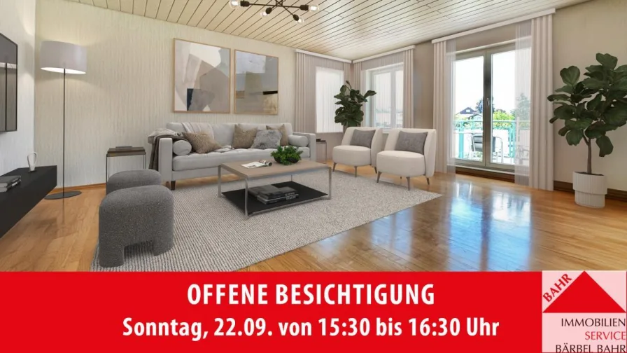 Wohnbereich - Wohnung kaufen in Schönaich - *** Offene Besichtigung am So., 22.09. von 15:30-16:30 Uhr ***