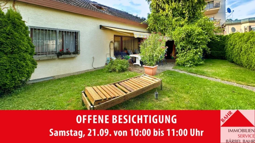 Hausansicht von Garten - Haus kaufen in Steinenbronn - *** Offene Besichtigung am Sa., 21.09. von 10:00-11:00 Uhr ***