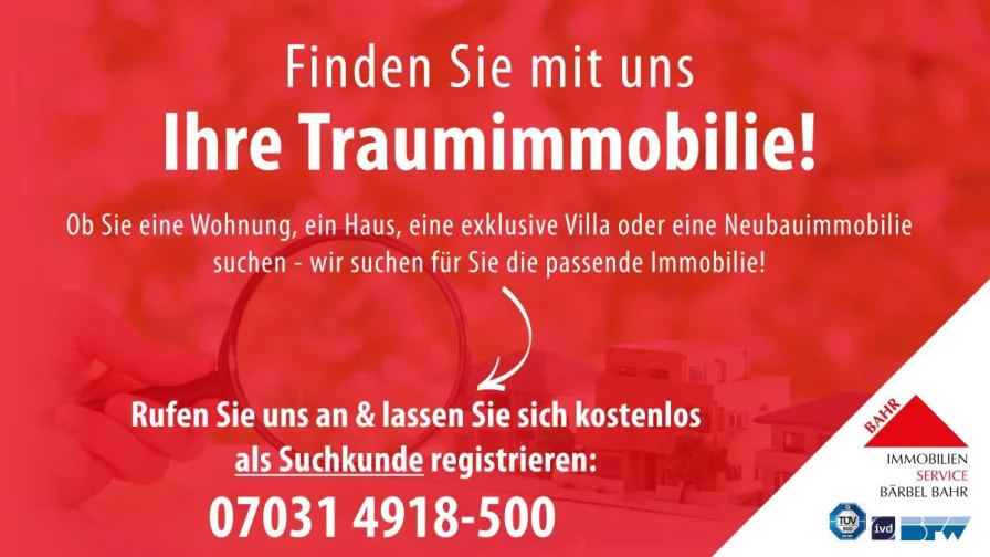 Finden Sie Ihre Traumimmobilie