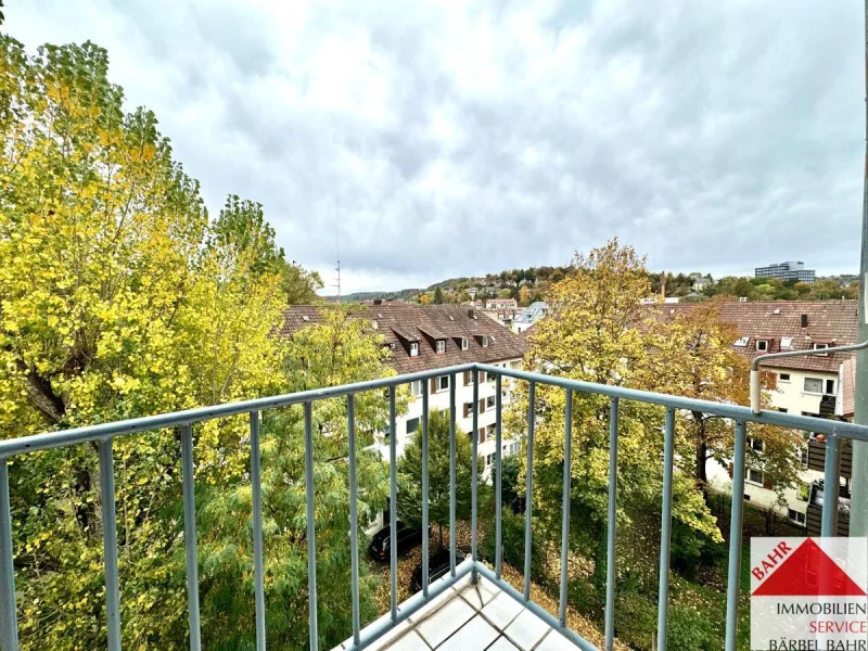 Balkon / Weitblick - Wohnung mieten in Stuttgart  - Traumhaft wohnen im Heusteigviertel! 