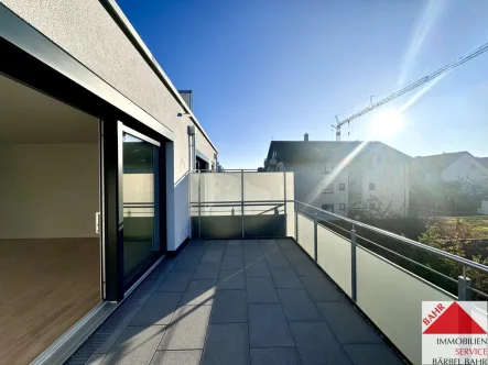 Balkon - Wohnung mieten in Sindelfingen - 4-Zimmer Neubauwohnung - Modernes Wohnen in Sindelfingen-Maichingen!