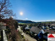 Blick vom Balkon