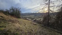 Grundstück hinter dem Haus