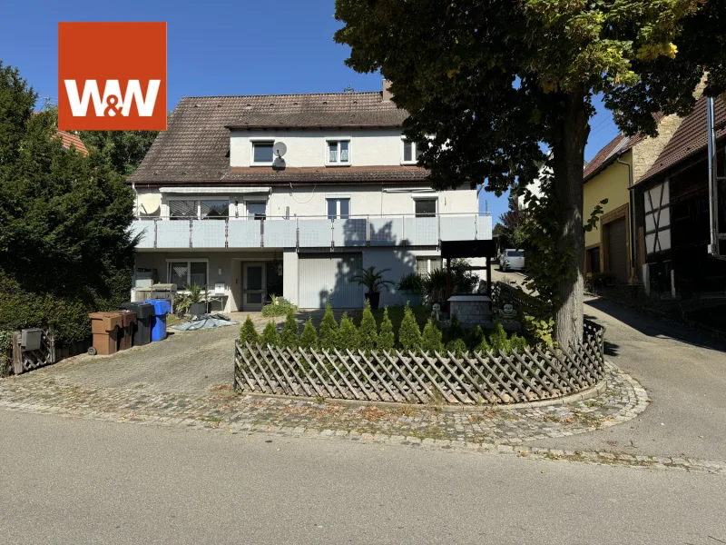 Süd-Ost Ansicht - Haus kaufen in Haigerloch / Trillfingen - Zwei Doppelhaushälften zu einem Preis!