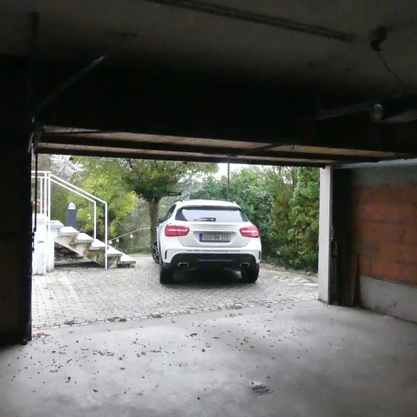 Garage von Innen