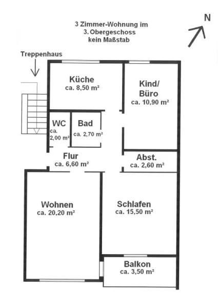 Grundrissplan