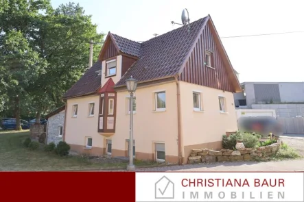 Ansicht - Haus kaufen in Schömberg - KLEIN, FEIN, MEIN: Wohnhaus in Schömberg
