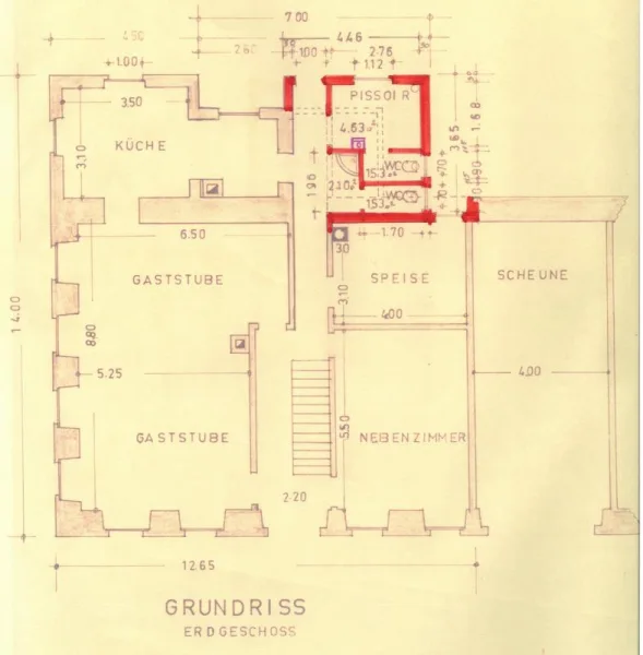 Grundriss EG