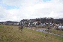 Ausblick vom Balkon