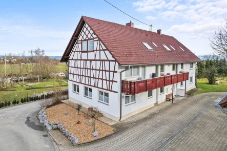 Luftaufnahme - Wohnung kaufen in Ravensburg - 360° I Vermietete 2-Zimmer-Erdgeschoss-Wohnung im Ravensburger Umland