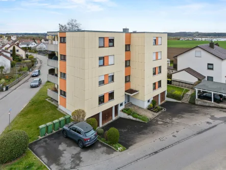 Luftaufnahme - Wohnung kaufen in Baienfurt - 360° I Helle 3- Zimmer Wohnung mit Weitblick!