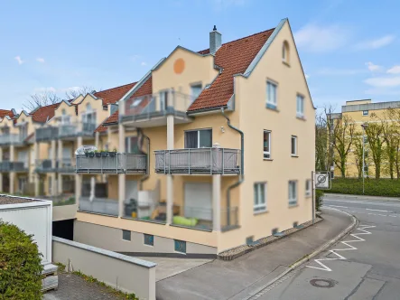 Luftaufnahme - Wohnung kaufen in Weingarten - " I Charmante 2-Zimmer-Wohnung mit Balkon und Tiefgaragenstellplatz in Weingarten