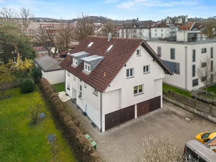 Luftaufnahme - Wohnung kaufen in Ravensburg - 360° I Wohnen im Zentrum - Schicke Maisonette in Ravensburg