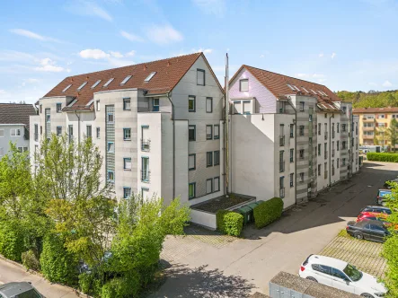 Luftaufnahme - Wohnung kaufen in Ravensburg - "Gut geschnittene 3-Zimmer-Wohnung: Stadtnah zu Ravensburg"