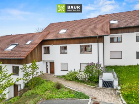 Außenansicht - Wohnung kaufen in Emerkingen - "Live smart! 3-Zimmer-Dachgeschosswohnung in Emerkingen"