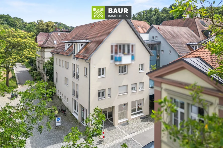 luftaufnahme - Wohnung kaufen in Ravensburg - " Barrierefreies Wohnen in der Ravensburger Innenstadt