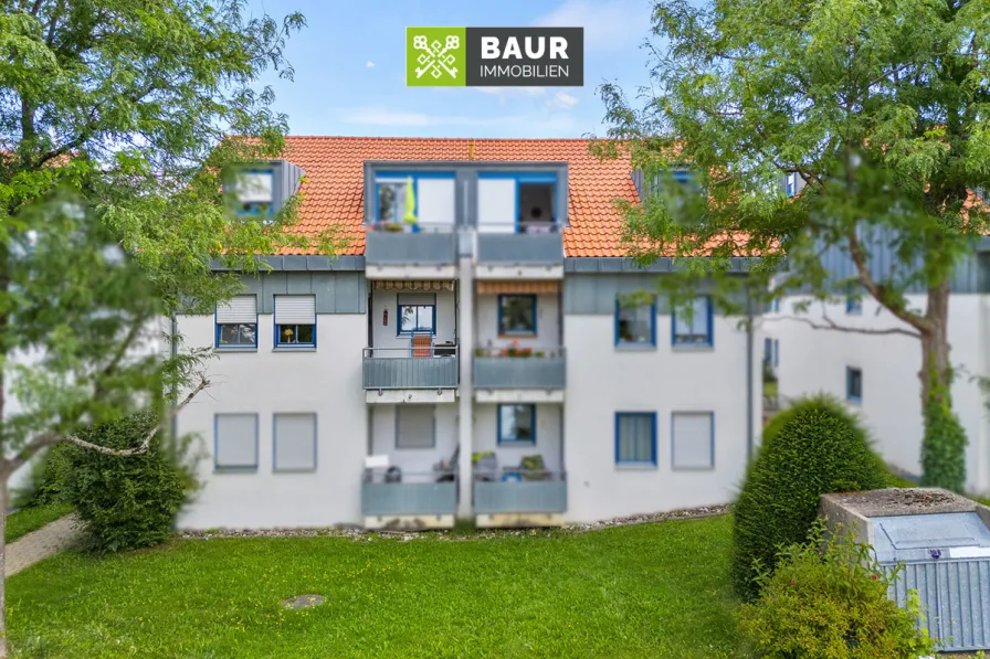 Luftbild - Wohnung kaufen in Bad Saulgau - Vermietete, gepflegte - 3 Zimmer Wohnung im schönen Bad Saulgau