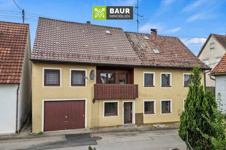 Luftaufnahme - Haus kaufen in Attenweiler - 360° I Gut und Günstig - VIEL Wohnraum nahe Biberach!