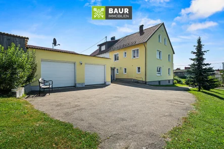 Titelbild - Haus kaufen in Ochsenhausen - " I BEZAUBERNDE DOPPELHAUSHÄLFTE MIT WEITBLICK in Reinstetten