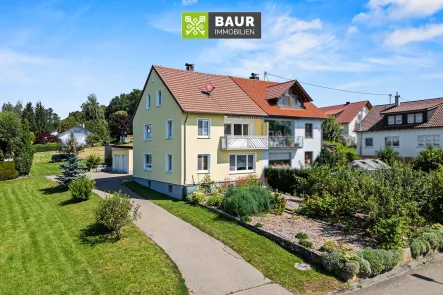 Titelbild - Haus kaufen in Ochsenhausen - " I BEZAUBERNDE DOPPELHAUSHÄLFTE MIT WEITBLICK in Reinstetten