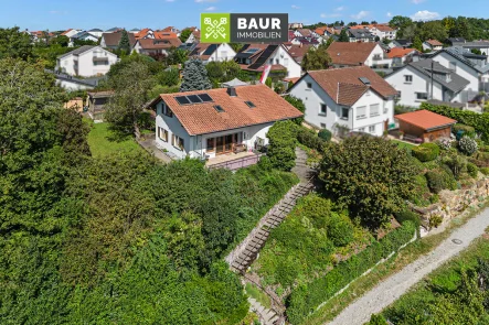 Titelbild - Haus kaufen in Bad Waldsee - 360° I Sofort bezugsfrei! Gepflegtes Einfamilienhaus mit großem Grundstück in Bad Waldsee