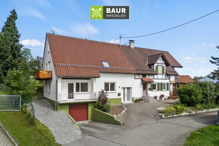 Titelbild - Haus kaufen in Ingoldingen - 360° I Leistbares Familiennest! Doppelhaushälfte in Winterstettendorf