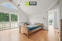 Schlafzimmer mit Balkon